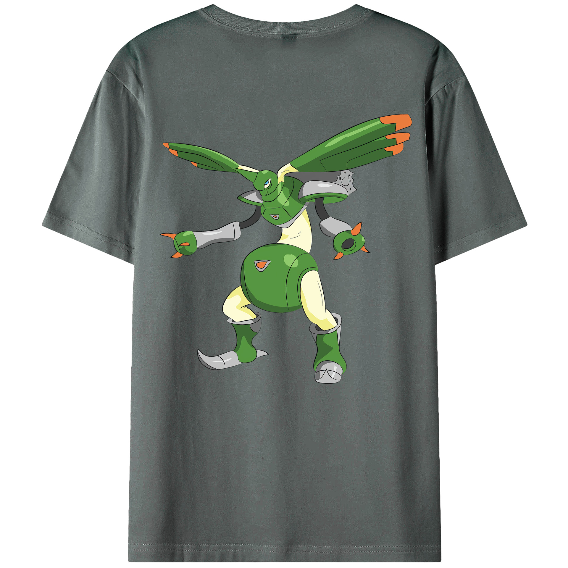 （画像用） Digimon デジタルモンスター/デジモン 綿100％半袖Tシャツ（背面プリント）
